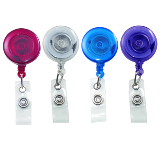 Custom Transparent Colour Badge Reel