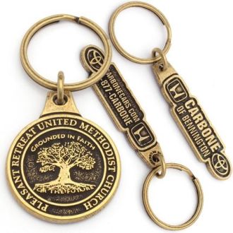 Die-Struck Keyrings