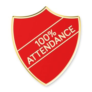 100% Attendance Shield 