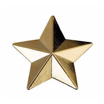 3D Star Merit Badges