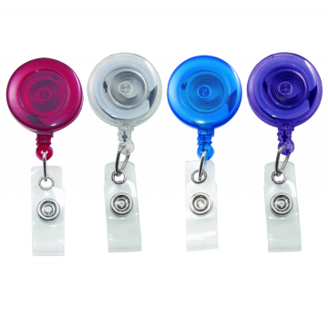 Custom Transparent Colour Badge Reel